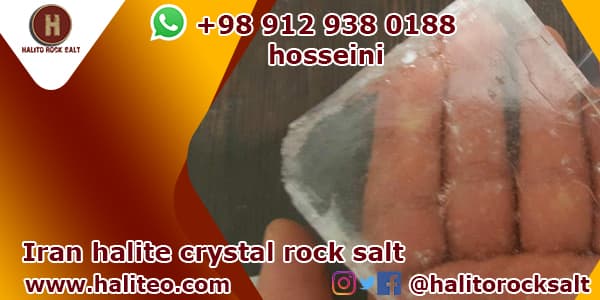 Halite crystal rock salt
