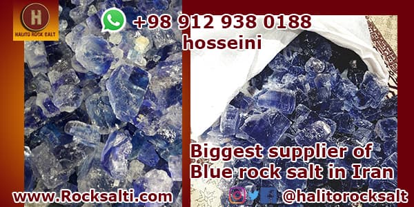 Persian blue rock salt