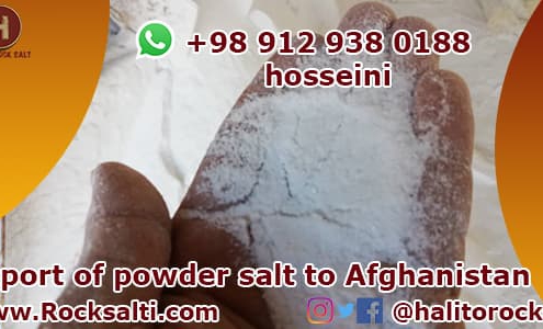 Powder salt factory