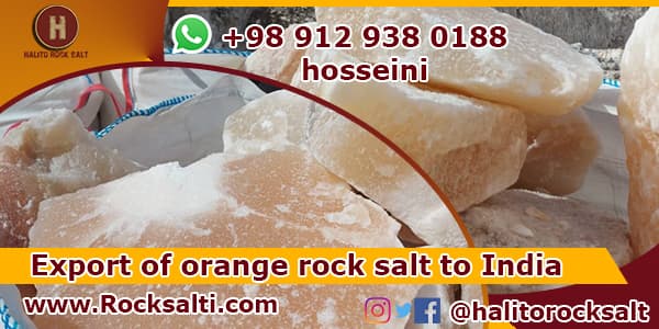 Exporter of orange rock salt
