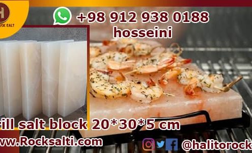 Grill salt block