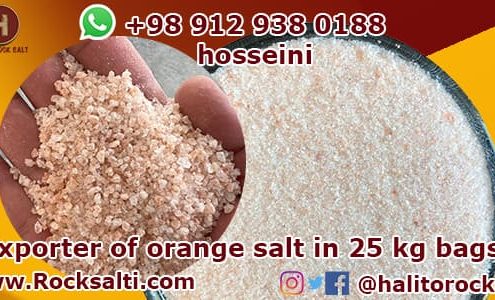 Iran orange salt
