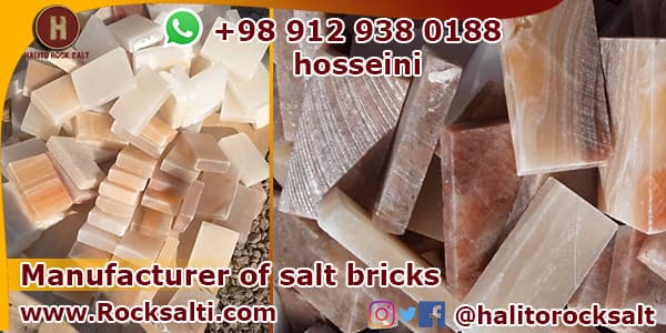 Export of salt bricks