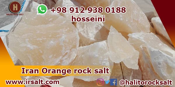 iran orange rock salt